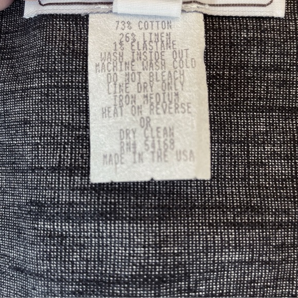 ELLIOTT LAUREN Black Denim Jacket - Picture 13 of 14